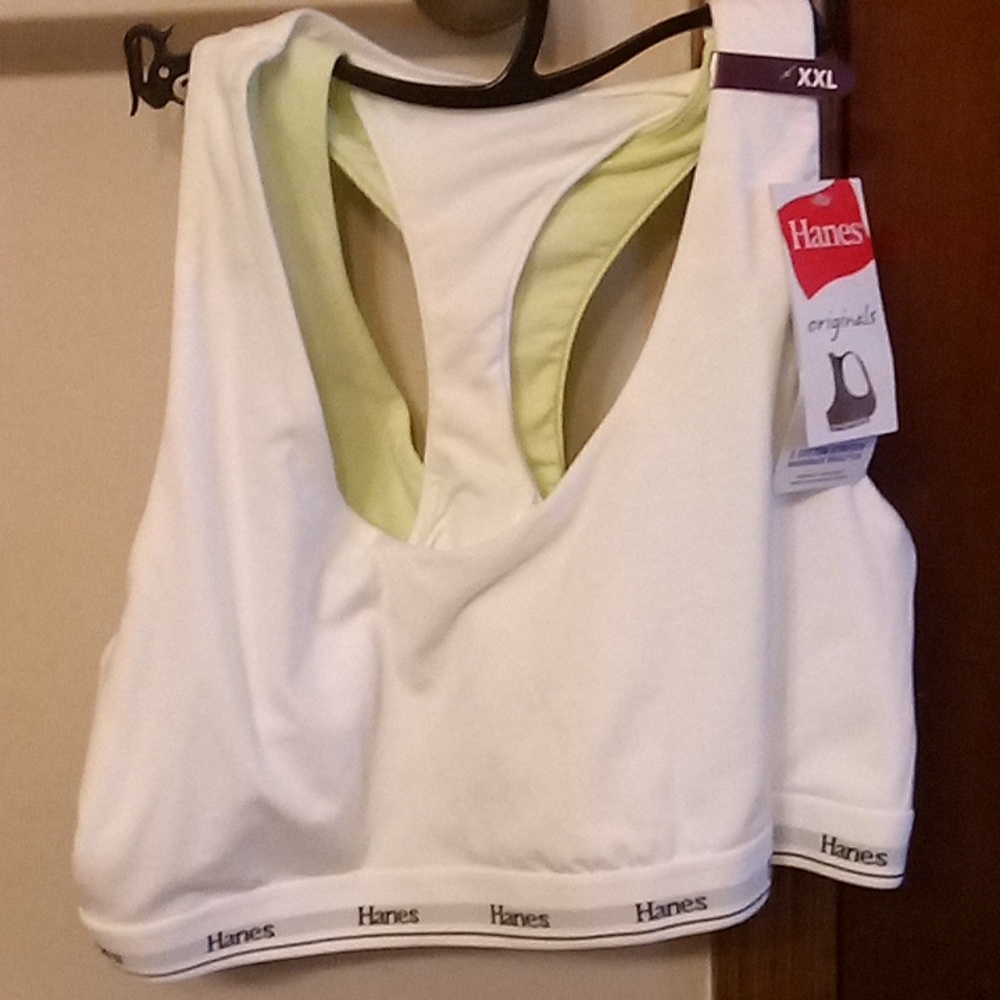 Hanes 2pck bralettes